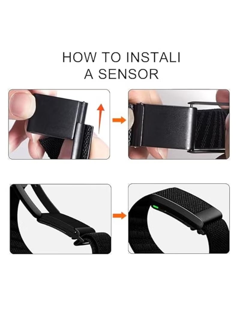 BORTONY Stretchy Nylon Band Compatible with WHOOP 5.0 Soft Breathable & Adjustable Replacement Strap for Fitness and Activity Tracker (Wrist Wear) - Image 3