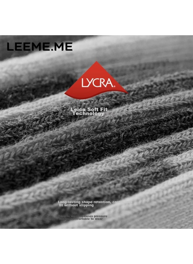 Leeme.me Li Mi Men's Socks, Spring And Summer Short Socks, Moisture-wicking Breathable Men's Socks, Contrasting Color Boat Socks, Cotton Socks, 4 Pairs - Image 2