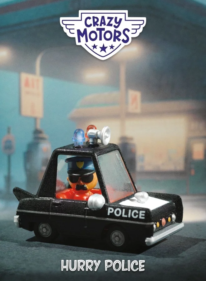 DJECO Crazy Motors - Hurry Police