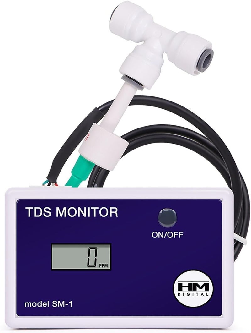 HM Digital Single in-Line SM-1 TDS Monitor 0-9990 ppm - Image 2