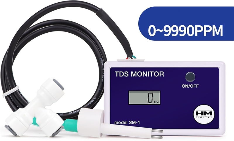 HM Digital Single in-Line SM-1 TDS Monitor 0-9990 ppm - Image 5