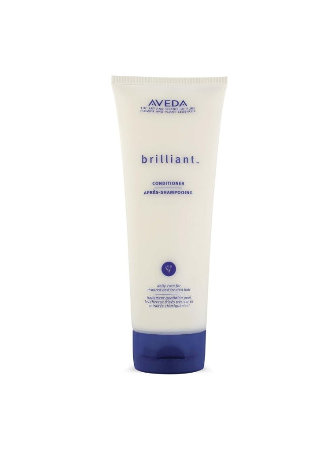 Aveda Brilliant Conditioner | Hydrating, Detangling, Smoothing Conditioner | Adds Shine | with Jojoba and Babassu Oils | for All Hair Types, 6.7 Fl Oz - Image 1