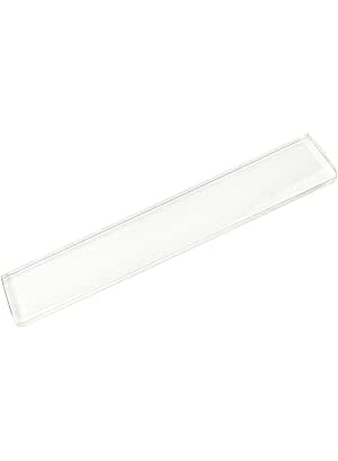 LALAFINA Ergonomic Epoxy Resin Keyboard Wrist Rest 61 Key Palm Support for Office - Image 1