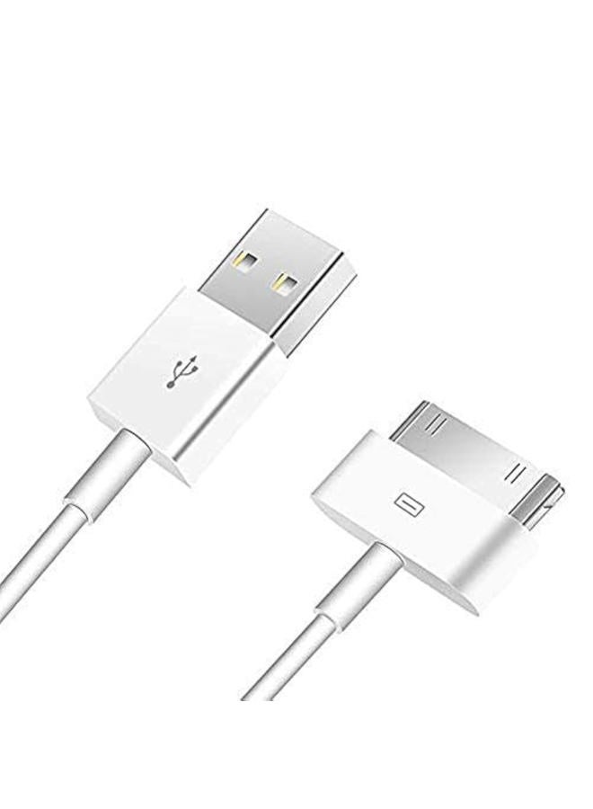 OYEFLY 2pcs 30 Pin USB Sync Charging Cable Cord Replacement for Old A-pple i-Phone 4/4S 3G/3GS, i-Pad 1/2/3,i-Pod Nano/i-Pod Touch (3.2ft (2pcs)) - Image 1