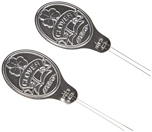 Clover Embroidery Stitching Tool Needle Threader-2/Pkg (8810) - Image 2