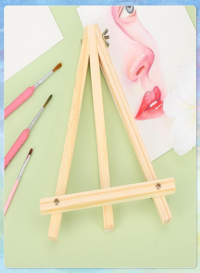 WSICSE 16 Pack 9 Inch Easel for Painting, Wooden Easel Stand for Sign Table Top Small Art Easel for Artists and Students - Image 3