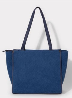 GAP Gap Women's Shoulder Bag Navy Blue 15899  - Image 4