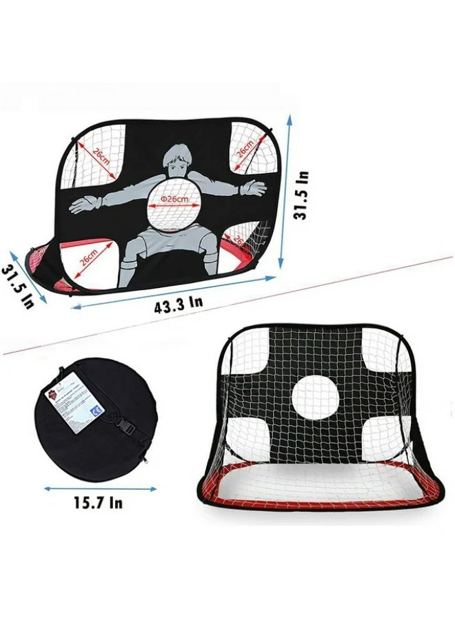 شبكة تدريب حراس المرمى مع هدف تصويب - Image 2