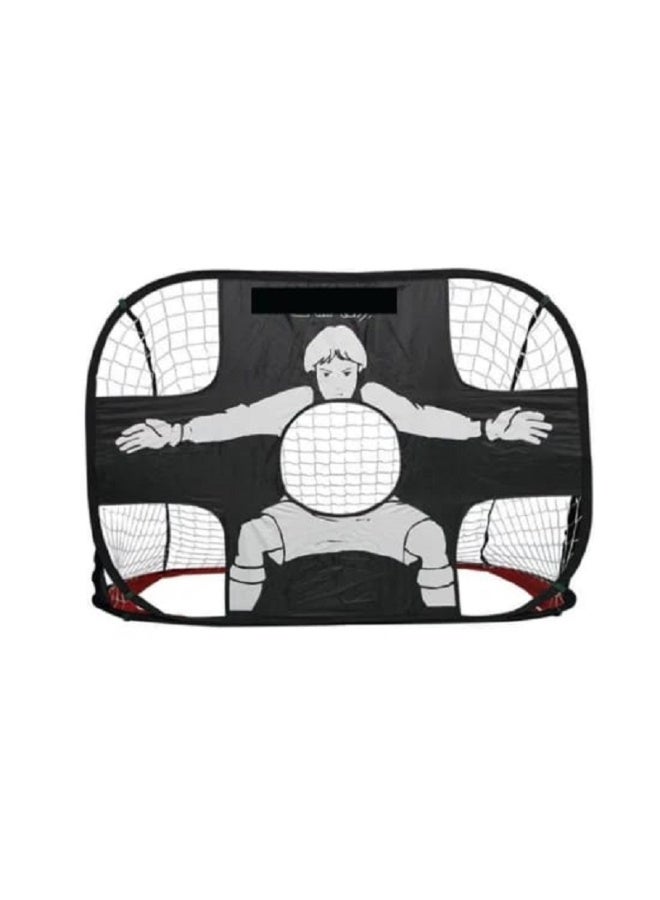 شبكة تدريب حراس المرمى مع هدف تصويب - Image 1