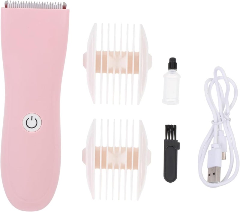 Healeved Rechargeable Silent Hair Clipper with Head Design Noise Reducing Hair Cutting Tool for Safe Lanugo Trimmer Kit for Sensitive Skin Resistant Cutter - Image 1