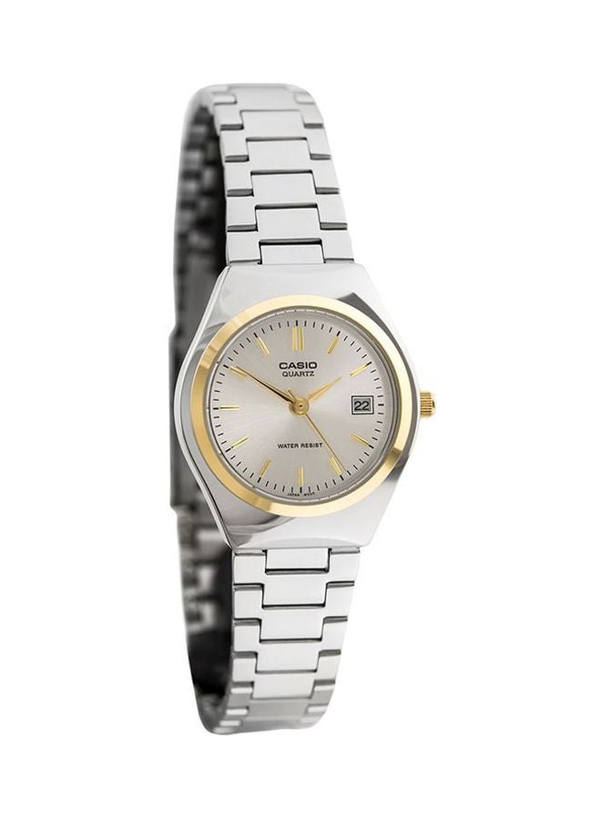 CASIO Women Water Resistant Analog Watch LTP-1170G-7ARDF - 30 mm - Silver - Image 4