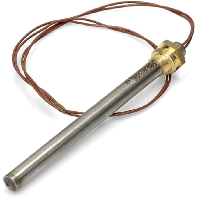 SPARK PLUG FOR PELLET STOVE, 270W, 130MM X 9.9MM, WITH CABLES 500MM - Image 1