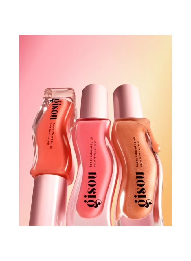 Gisou Lip Gloss & Balm - Glazed Plum 8 ml - Image 4