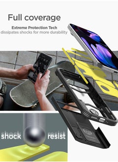 Spigen غطاء حماية Tough Armor لهاتف Google Pixel 9 Pro XL مع إسفنج شديد التحمل - أسود  - Image 3