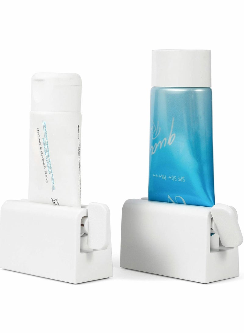 Y&D Toothpaste Squeezer 2 Pcs Dispenser Set Rolling Tube For Ketchup And Cosmetics - Image 1