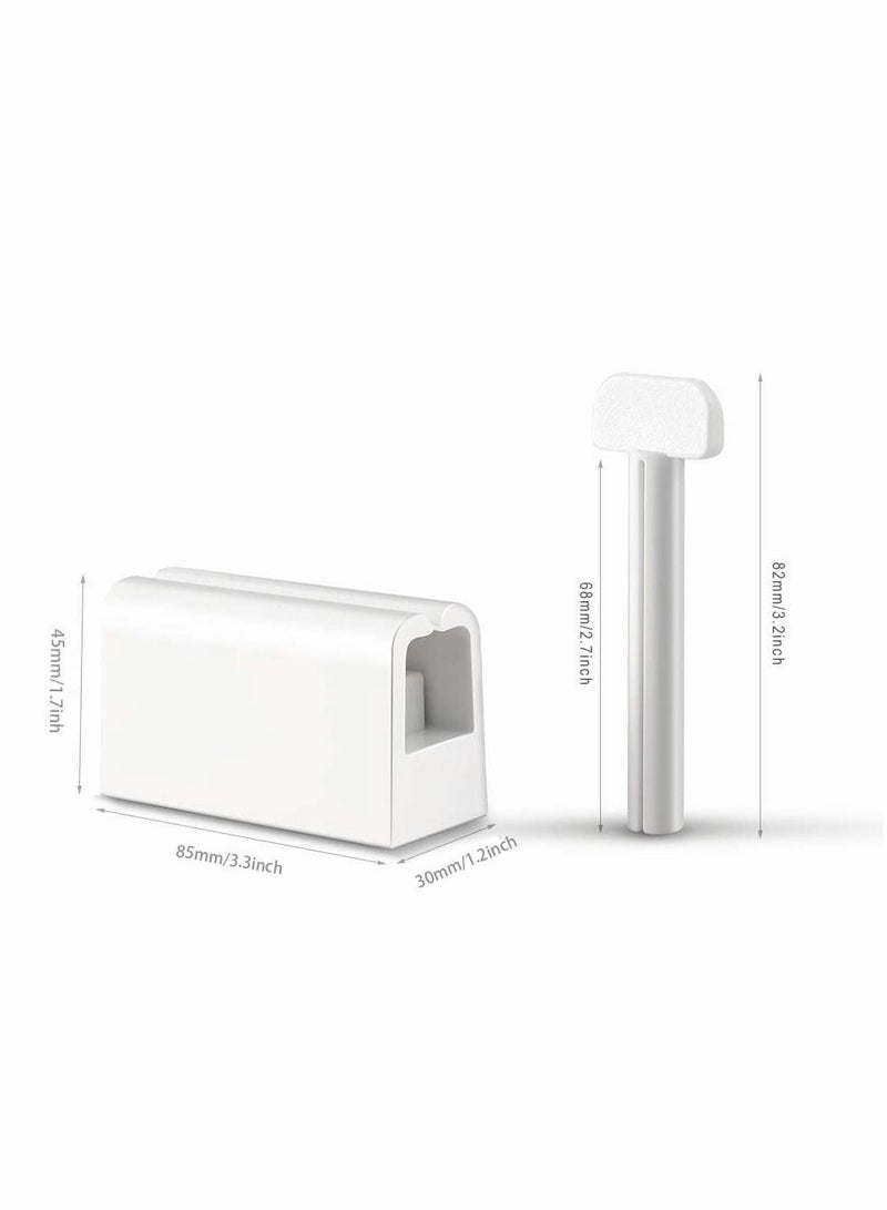 Y&D Toothpaste Squeezer 2 Pcs Dispenser Set Rolling Tube For Ketchup And Cosmetics - Image 5