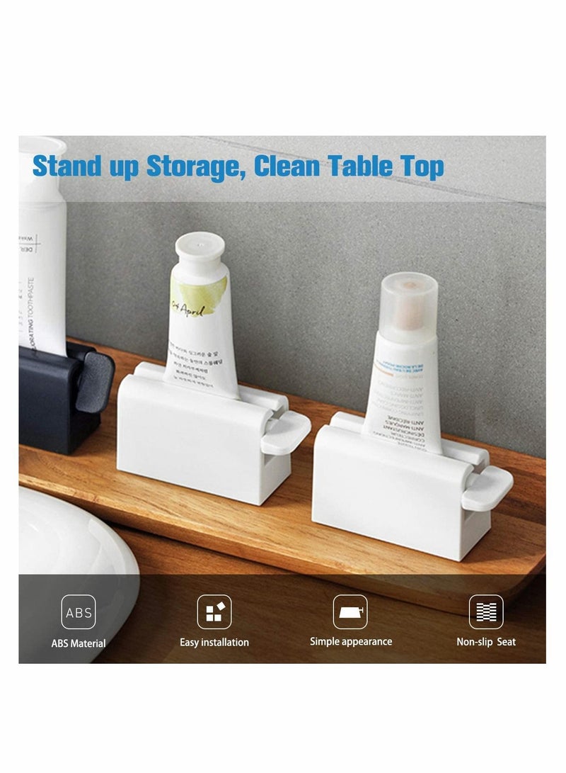 Y&D Toothpaste Squeezer 2 Pcs Dispenser Set Rolling Tube For Ketchup And Cosmetics - Image 3