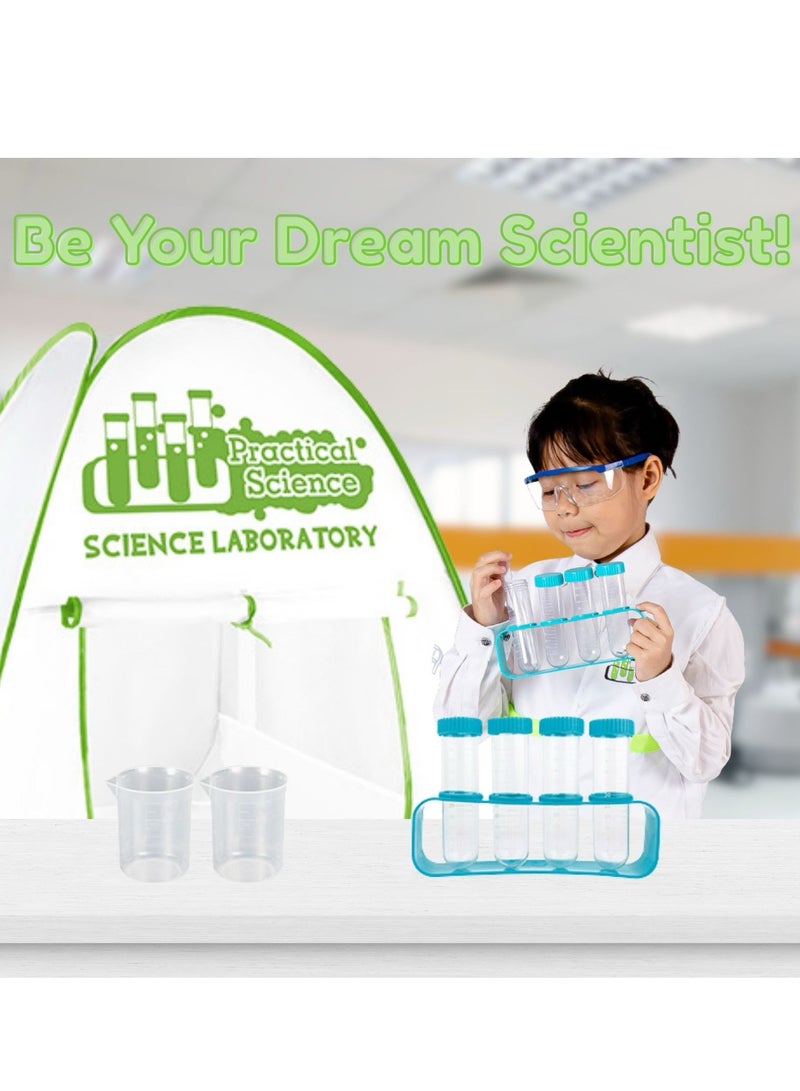Home Smart Home Smart Toy Scientist Lab Tent with Lab Kit for Boys and Girls Science Laboratory Tent, Lab coat with other Accessories of Lab Equipment's  - Image 4