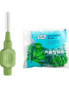 Tepe TEPE Interdental Brush Original, Soft Dental Brush for Teeth Cleaning, Pack of 20, 0.8 mm, Large Gaps, Green, Size 5  - Image 1