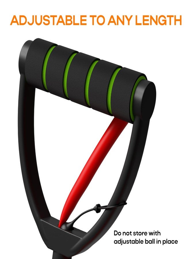 IMPETUS Single Resistance Toning Tube for Stretching, Toning & Full Body Workouts (10kg-15kg) Premium Resistance Exercise Tube (Red) - Image 5
