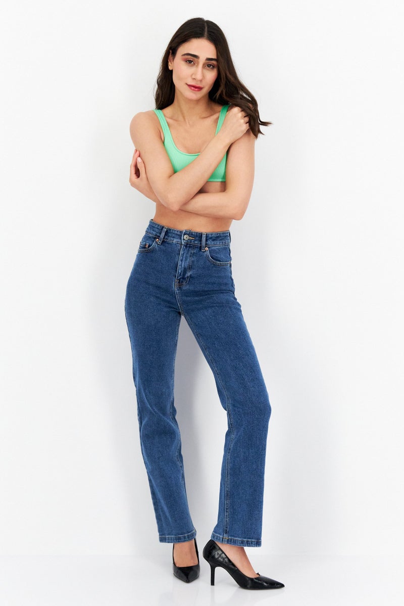 Sinsay Women Scoop Neck Sleeveless Textured Top Green - Image 3