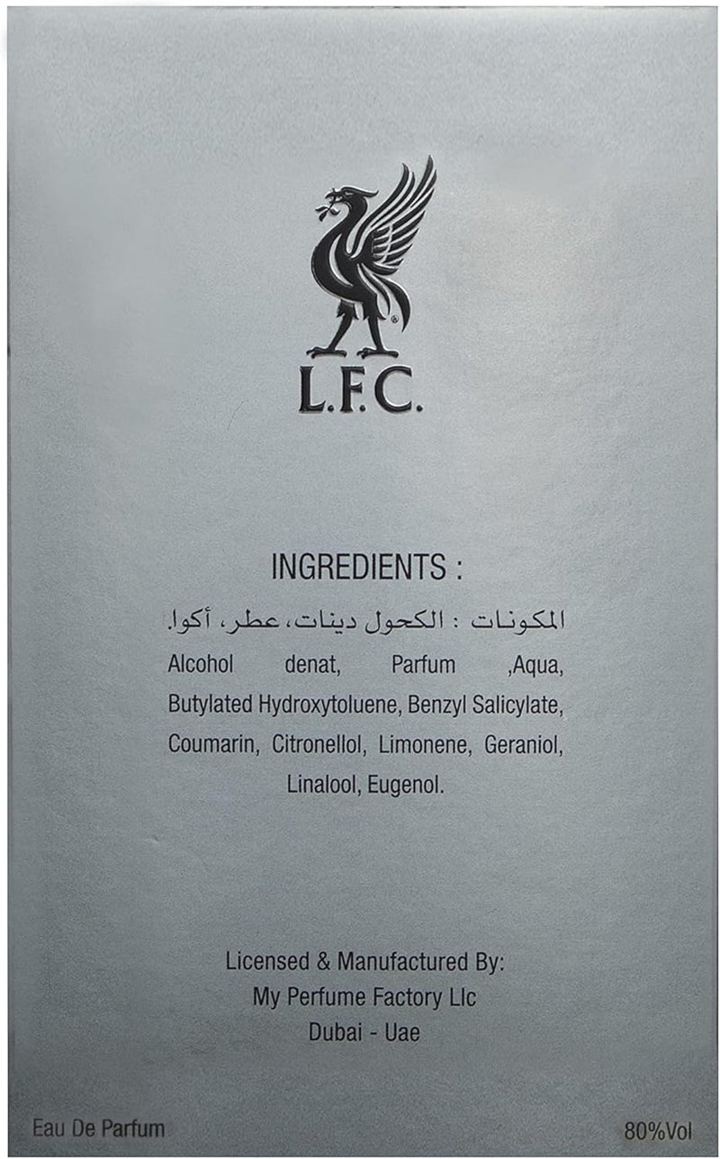 my perfumes Liverpool FC WALK ON Eau De Parfum 100ml - Image 5