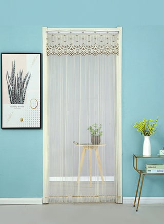 1m*2m Floral Printing Anti-mosquito Tulle Door Curtain, Decorate Room Door, Block Mosquitoes and Bugs, Good for Home, Yellow - pzsku/Z17B68C3828BFDBBDA44CZ/45/_/1728800985/ab0e74a1-ef4b-41cd-8e00-b8da03ce9faa