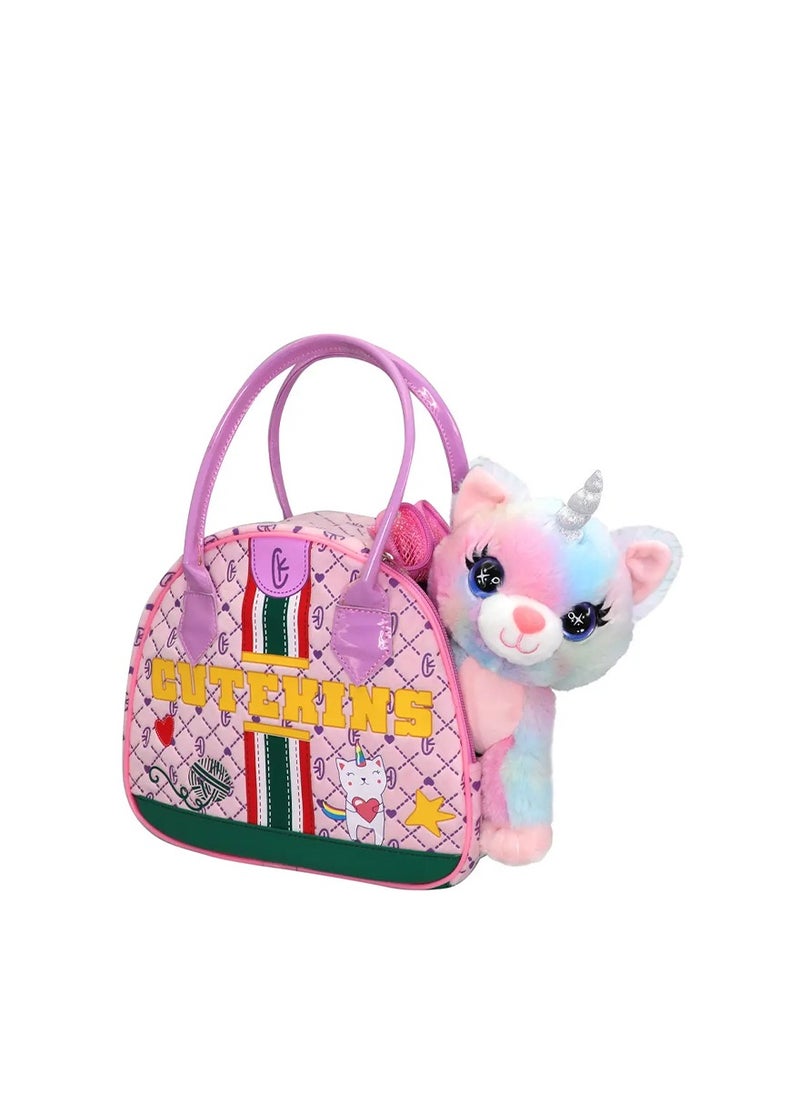 Funville FV CUTEKINS CATICORN POSH PET & CARRIER 20 CM 