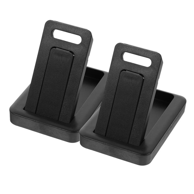 Vertical Laptop Stand Holder 2 Pcs Portable Ergonomic Design for Stability - Image 2