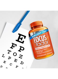 Focus Factor Focus Factor Blue Light Formula (150 Count) - Eye Vitamins with Blue Light Filtration Support - Lutein and Zeaxanthin Supplement with Vitamin C, Vitamin E, Lutemax 2020® - Promote Eye Health  - Image 4