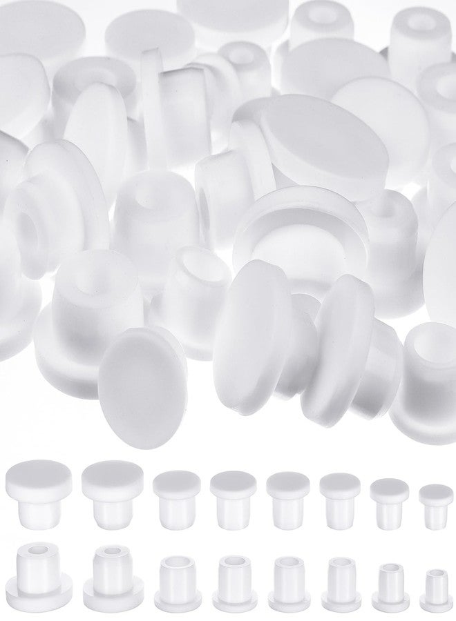 Oppaxf 32Pcs Silicone Salt And Pepper Shaker Stoppers 14,15,16,17,18,19,21 mm Stoppers for Salt and Pepper Shakers,Salt Shaker Plug Replacement Salt and Pepper Shaker Stoppers Plugs for Pots Bottles Pipes - Image 1
