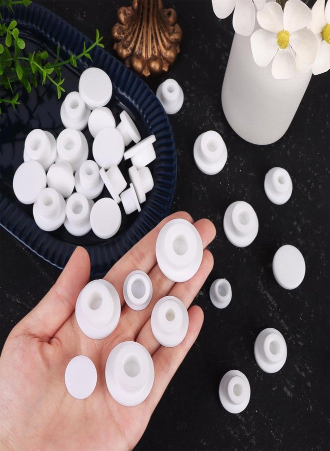 Oppaxf 32Pcs Silicone Salt And Pepper Shaker Stoppers 14,15,16,17,18,19,21 mm Stoppers for Salt and Pepper Shakers,Salt Shaker Plug Replacement Salt and Pepper Shaker Stoppers Plugs for Pots Bottles Pipes - Image 4