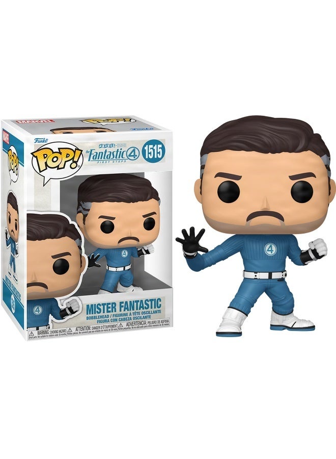 Funko Pop! Marvel: Fantastic Four S1 - Mister Fantastic, Collectible Vinyl Figures - Gift Idea - Official Merchandise - Toys for Kids & Adults - Model Figure for Collectors and Display  - Image 3