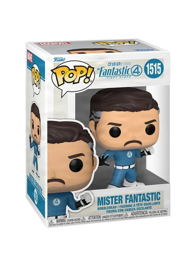 Funko Pop! Marvel: Fantastic Four S1 - Mister Fantastic, Collectible Vinyl Figures - Gift Idea - Official Merchandise - Toys for Kids & Adults - Model Figure for Collectors and Display