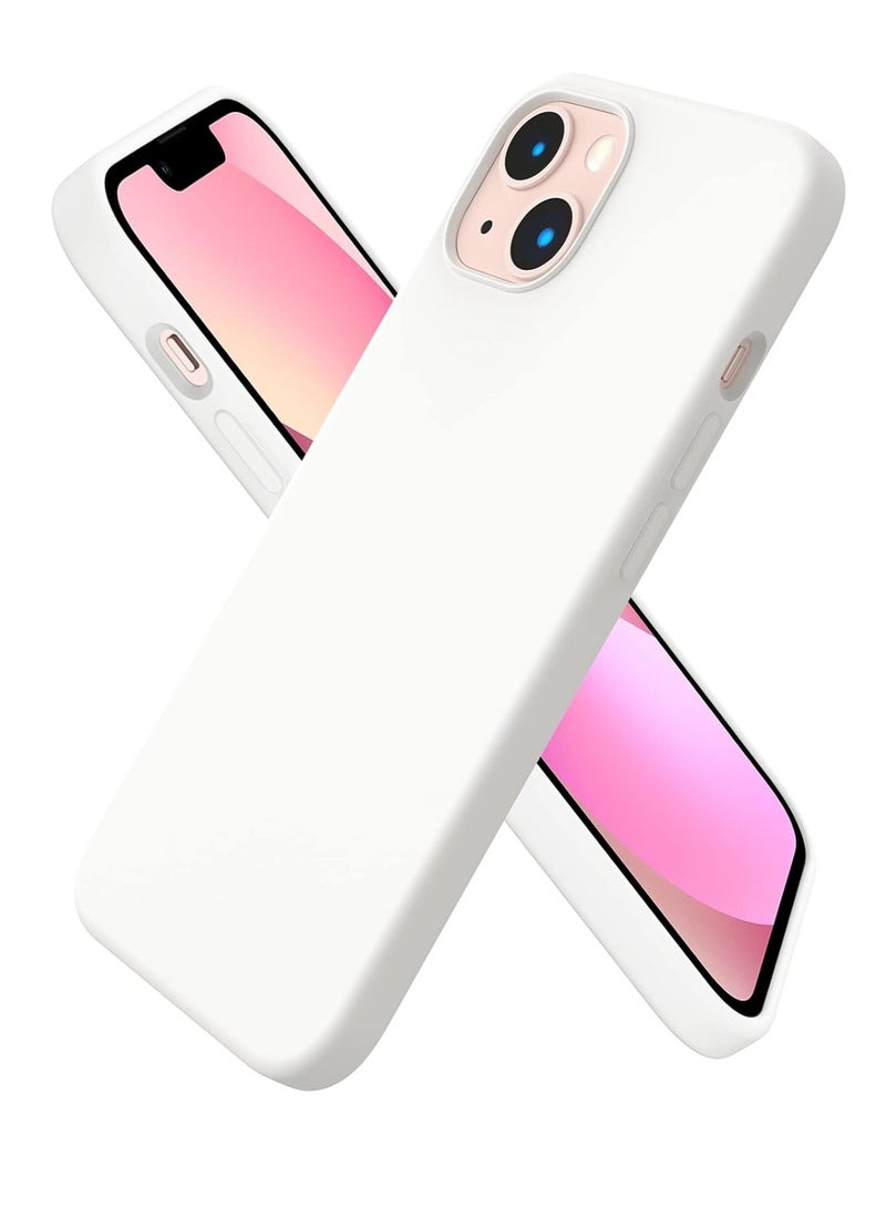 BORTONY iPhone 13 Case Liquid Silicone Anti Scratch Anti Fingerprint Soft Silky Touch Shockproof Protective Cover for Apple iPhone 13  - Image 1