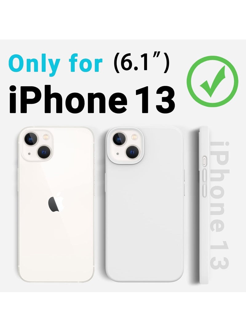 BORTONY iPhone 13 Case Liquid Silicone Anti Scratch Anti Fingerprint Soft Silky Touch Shockproof Protective Cover for Apple iPhone 13  - Image 2