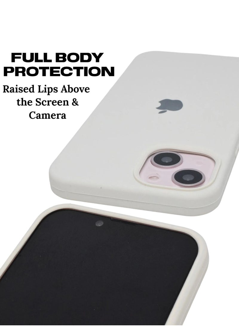 BORTONY - iPhone 13 Case Liquid Silicone Anti Scratch Anti Fingerprint Soft Silky Touch Shockproof Protective Cover for Apple iPhone 13 - Image 1