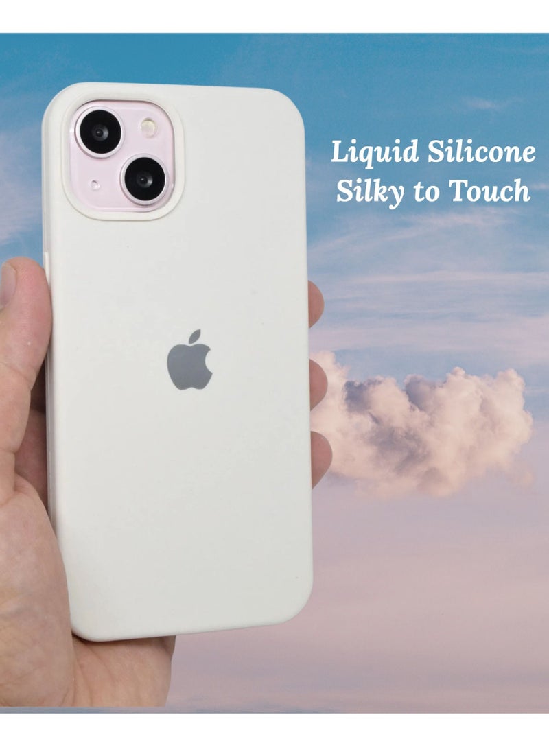 BORTONY - iPhone 13 Case Liquid Silicone Anti Scratch Anti Fingerprint Soft Silky Touch Shockproof Protective Cover for Apple iPhone 13 - Image 1