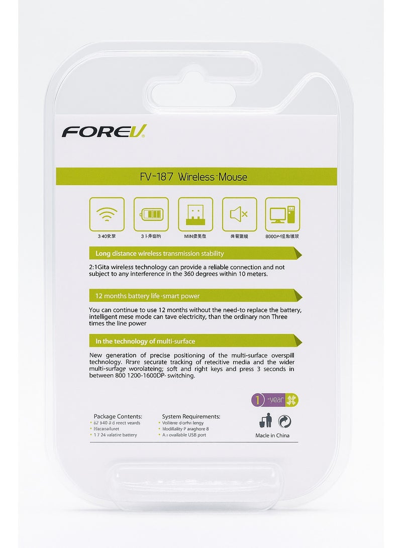 FOREV FV-187 Wireless Mouse - Image 4