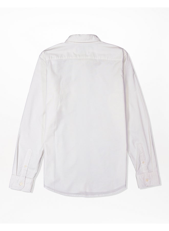 AE Slim Fit Flex Oxford Button-Up Shirt