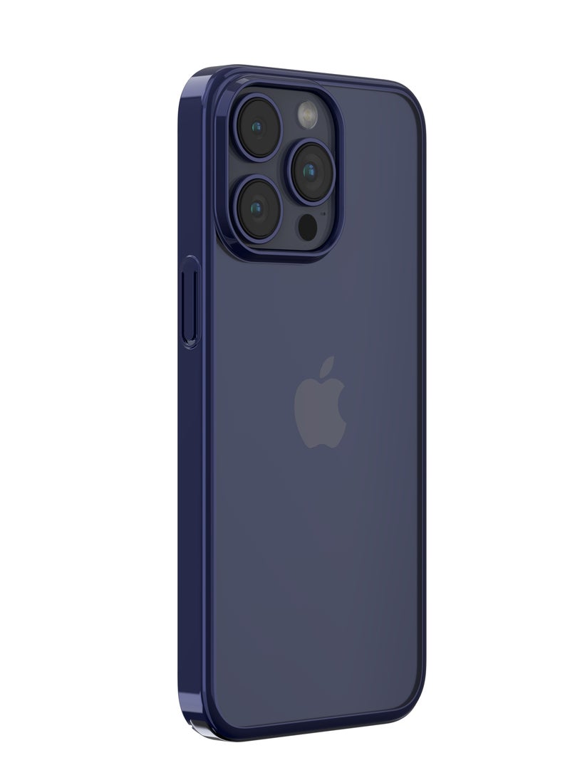 devia - Devia iPhone 15 Pro Max Case Clear Drop and Scratch Resistant The protective case is specially designed to withstand drops from a height of up to 1.2 meters in blue - Image 1