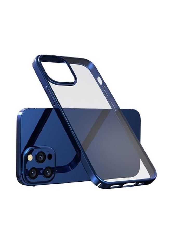 devia - Devia iPhone 15 Pro Max Case Clear Drop and Scratch Resistant The protective case is specially designed to withstand drops from a height of up to 1.2 meters in blue - Image 1