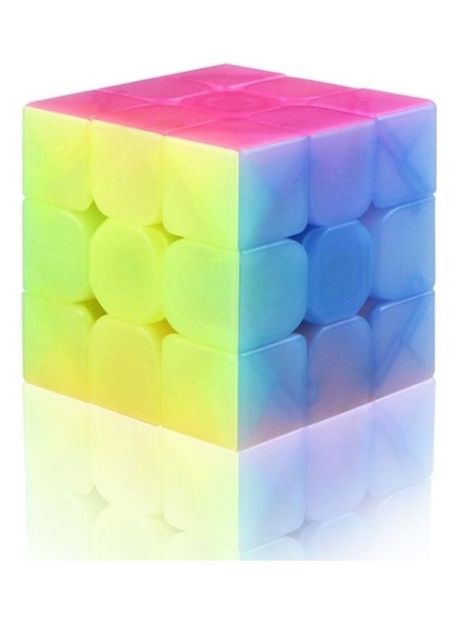 NIBEMINENT Third Order Jelly Rubik Cube Puzzle Toy