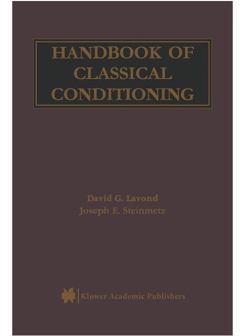 Handbook of Classical Conditioning