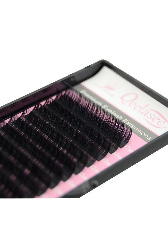Qeelasee 0.05 D 12Mm Volume Eyelash Extension Individual Mink Silk Lashes Perfect For Salon Use - Image 3