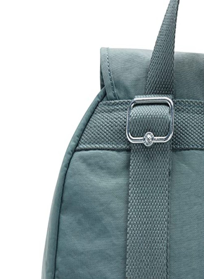 KIPLING KIPLING حقيبة ظهر كويني النسائية من كيبلينج، أحزمة ظهر قابلة للتعديل، سلسلة مفاتيح على شكل قرد، مشبك للمفاتيح، مقبض علوي للحمل - Image 5