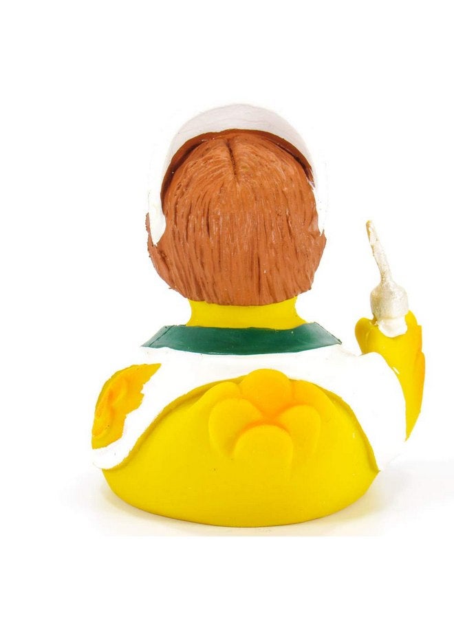 LANCO Nurse Rubber Duck Bath Toy | All Natural, Organic, Eco Friendly, Squeaker | Imported from Barcelona, Spain - Image 4