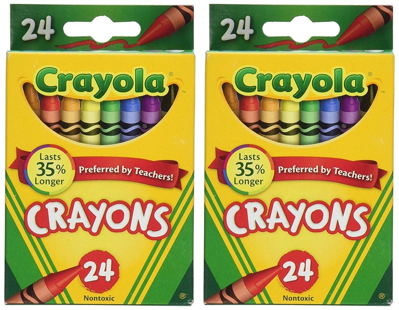 Crayola Crayons 24 ct (Pack of 2) - Image 2