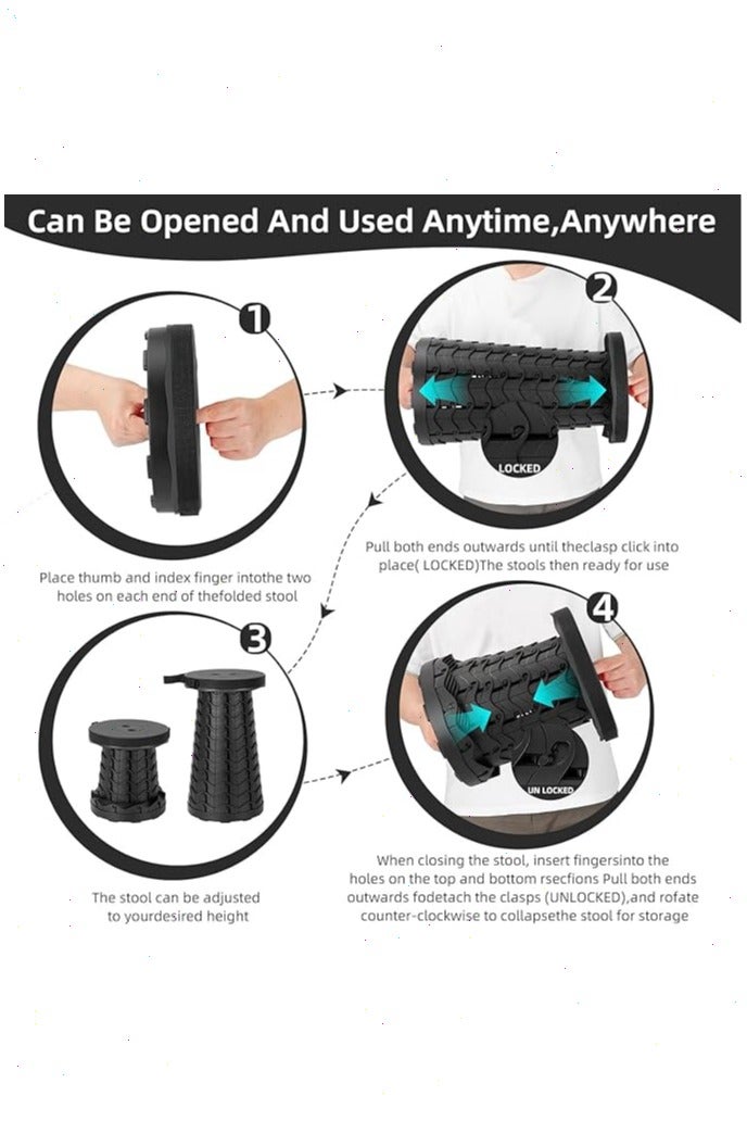 هدية العيد الوطني! كرسي عائلي قابل للطي شديد التحمل للبالغين — كرسي خارجي محمول، يتحمل وزنًا يصل إلى 330 رطلاً، مثالي للتخييم في الصحراء والشواطئ والمتنزهات وحفلات الشواء — كرسي قابل للطي مدمج بمقعد عريض ومزود بحامل أكواب وحقيبة تخزين، الأبعاد: 25 × 45 × 6 سم - Image 5