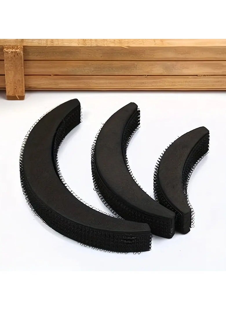 Goolsky 3pcs/set Fashion Hair Volume Increase Puff Sponge Pad Bump Up Insert Base DIY Updo Styling Hair Accessories  - Image 5